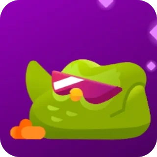 😎 emoji Duolingo (by: @hd_kanon) Telegram sticker 20 of 54