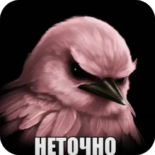 🐦 emoji птички --> @kushinft Telegram sticker 7 of 76