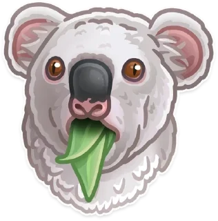 🐨 emoji Animals Telegram sticker 12 of 19