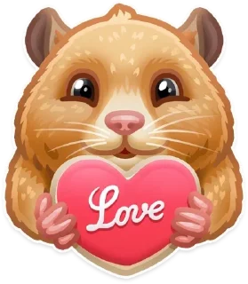 🐹 emoji Animals Telegram sticker 15 of 19