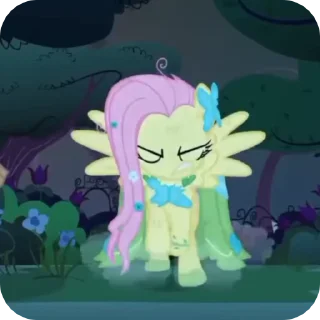 🤬 emoji fluttershy 🍓 :: @mlll1p Telegram sticker 11 of 55