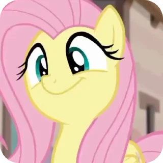🤗 emoji fluttershy 🍓 :: @mlll1p Telegram sticker 6 of 55