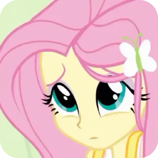 🥺 emoji fluttershy 🍓 :: @mlll1p Telegram sticker 8 of 55