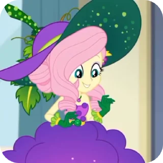 😏 emoji fluttershy 🍓 :: @mlll1p Telegram sticker 23 of 55