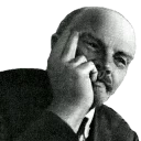 🤔 emoji Владимир Ильич Telegram sticker 5 of 53