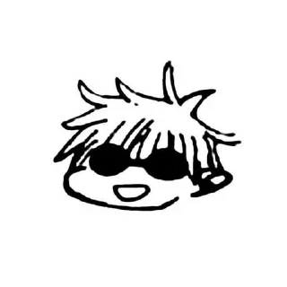 😍 emoji Сатору Годжо ➡️ @Ctikerubot Telegram sticker 24 of 79