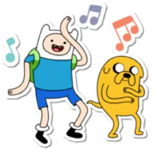 🕺 emoji Adventure Time Telegram sticker 18 of 50