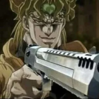 Sticker from Dio Brando @anime_sticks
