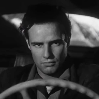 🚘 emoji Marlon Brando Telegram sticker 24 of 35