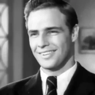 ❤️ emoji Marlon Brando Telegram sticker 20 of 35