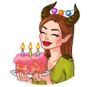 😊 emoji Maleficent Telegram sticker 6 of 30