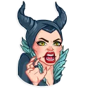 👿 emoji Maleficent Telegram sticker 9 of 30