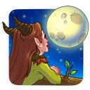 🙂 emoji Maleficent Telegram sticker 20 of 30