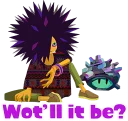 🤔 emoji Splatoon: Inkling Injection :: @line_stickers Telegram sticker 7 of 40