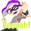 😁 emoji Splatoon: Inkling Injection :: @line_stickers Telegram sticker 19 of 40