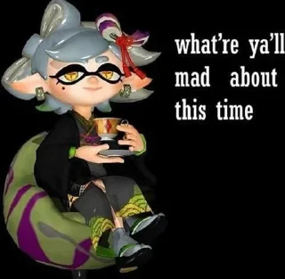 Sticker from Splatoon memes