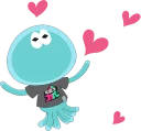 😍 emoji Splatoon: Inkling Injection :: @line_stickers Telegram sticker 22 of 40