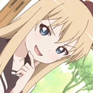 🤔 emoji Yuru_Yuri[@Aquakva] Telegram sticker 2 of 120