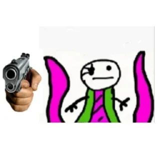 🔫 emoji official stickers Leviothan Telegram sticker 4 of 25