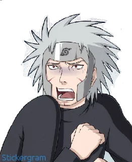 😱 emoji Naruto Official Stickers Telegram sticker 16 of 20