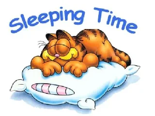 😴 emoji garfield Telegram sticker 19 of 82