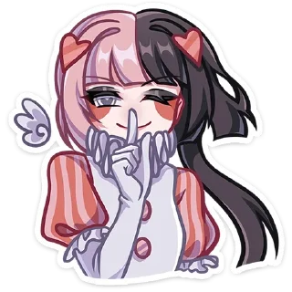 🤫 emoji @stikerk877 Telegram sticker 13 of 48