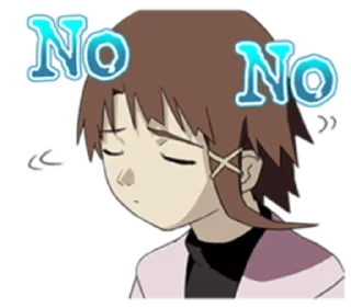 🙅‍♀️ emoji lainTTL Telegram sticker 12 of 24