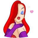 Sticker from Jessica Rabbit