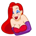 Sticker from Jessica Rabbit