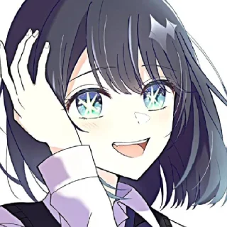 Sticker from Аканэ курокава от @cfafxx