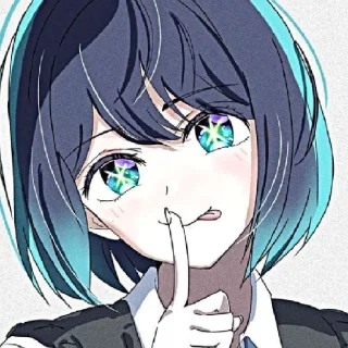 Sticker from Аканэ курокава от @cfafxx