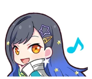 🌟 emoji Шираиши Ан @Bombamiau Telegram sticker 6 of 75