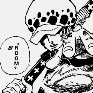 Sticker from Trafalgar D. Water Law