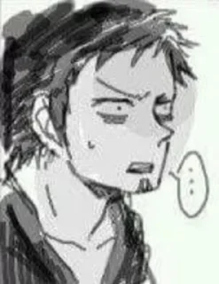 😶 emoji Trafalgar D. Water Law Telegram sticker 4 of 73