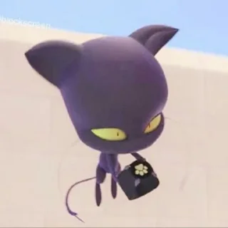 Sticker from Плагг 🖤 (как же он чувствует)