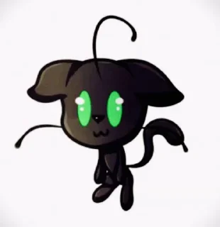 😚 emoji Плагг 🖤 (как же он чувствует) Telegram sticker 17 of 17