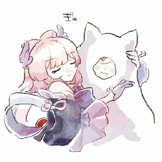 😚 emoji Кокоми Telegram sticker 20 of 41