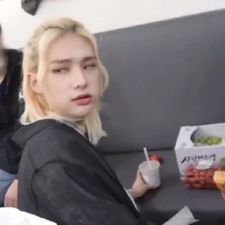 😐 emoji Stray kids Telegram sticker 17 of 36