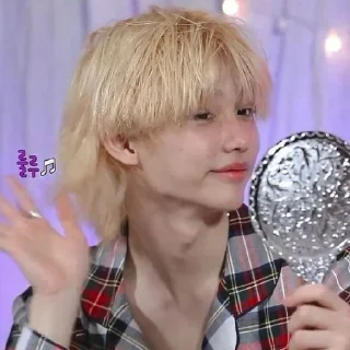 😍 emoji Stray kids Telegram sticker 21 of 36