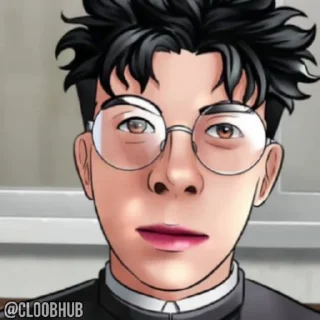Sticker from @EARTH928B ⌥ ДАНДАДАН СТИКЕРЫ ТЕЛЕГРАМ DANDADAN TG