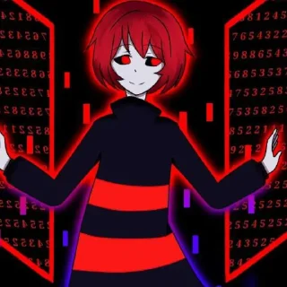 🙂 emoji Underplayer by : : @stickers_undertale Telegram sticker 11 of 17