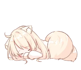 🌟 emoji Нэко Мия-тян - @tg_sticks Telegram sticker 6 of 37