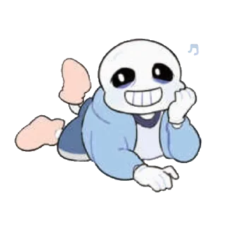 Sticker from Sans-the-skeleton