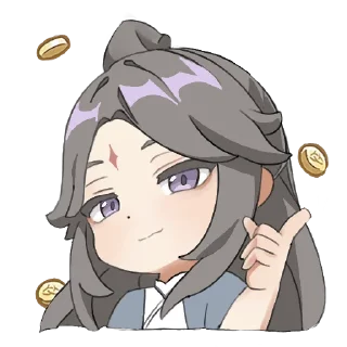 👎 emoji люяо @heikewwjj Telegram sticker 1 of 30