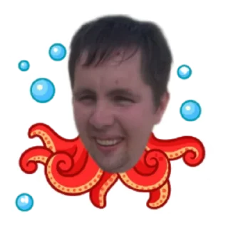 🐙 emoji Окто Telegram sticker 11 of 20