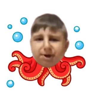 🐙 emoji Окто Telegram sticker 15 of 20