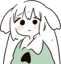 😞 emoji fuwafuwa na onnanoko :: @line_stickers Telegram sticker 17 of 48