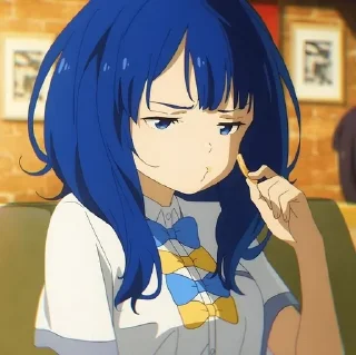 🌟 emoji Anna Yanami (Too Many Losing H Telegram sticker 14 of 60