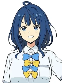 🌟 emoji Anna Yanami (Too Many Losing H Telegram sticker 2 of 60
