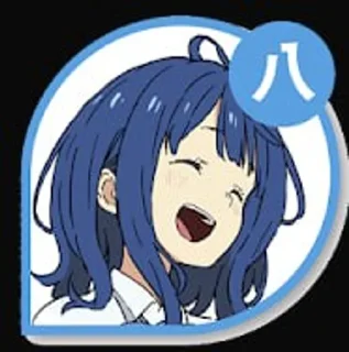 🌟 emoji Anna Yanami (Too Many Losing H Telegram sticker 5 of 60